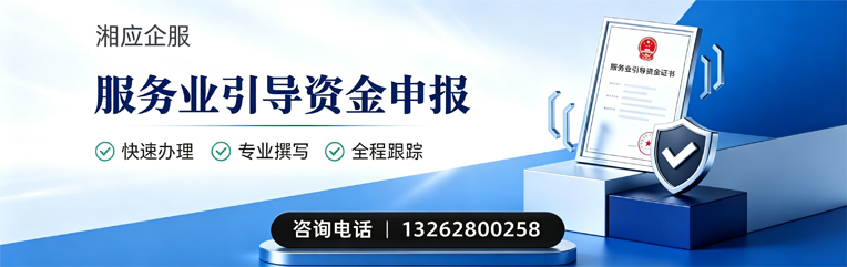 银川服务业引导资金申报服务